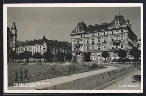 AK Leoben, Grand Hotel am Kaiser Josefpark