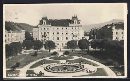 AK Leoben, Grand-Hotel mit Anlagen