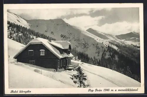 AK Rahó, Pop Iván a menedékházzal