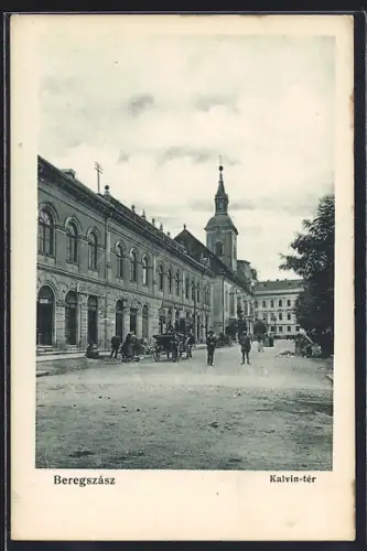 AK Beregszász, Kalvin-tér