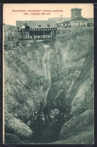 AK Aknaszlatina, Kunigunda sóbánya szakadás