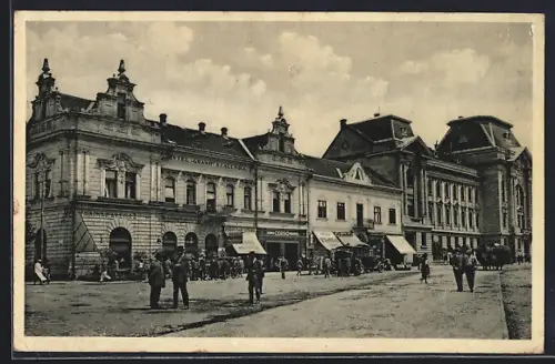 AK Beregszász, Grand Száloda és Járásbirosag