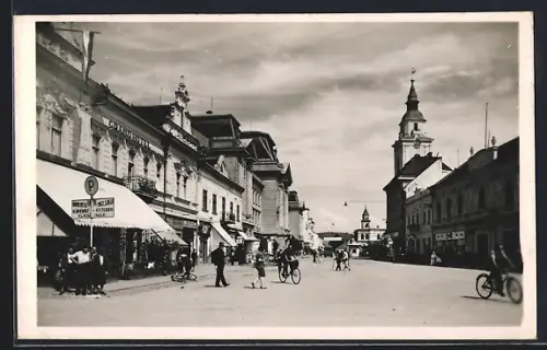 AK Beregszász, Verboczy-tér
