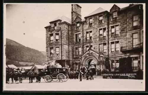 AK Keswick, Coaches leaving Keswick Hotel
