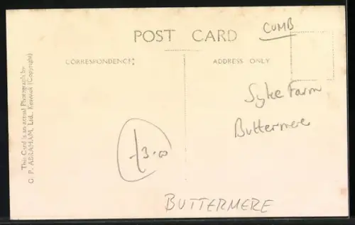 AK Buttermere, Syke Farm with refreshments and apartments