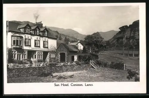 AK Coniston /Lancs., Sun Hotel