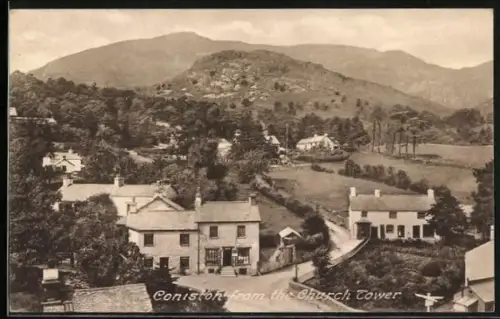 AK Coniston, View from the Church Tower