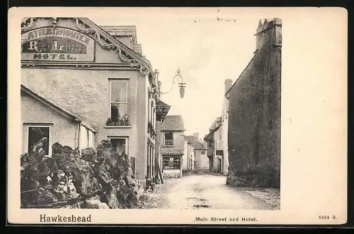 AK Hawkeshead, Main Street and Hotel