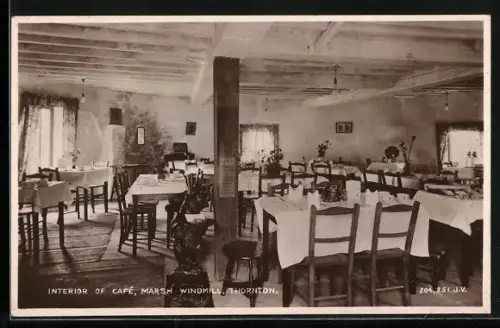 AK Thornton, Windmill, Interior of Cafe