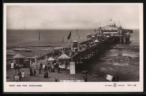 AK Morecambe, West End Pier, Promenade Concerts