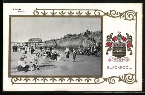 AK Blackpool, Central Beach, Coat of Arms