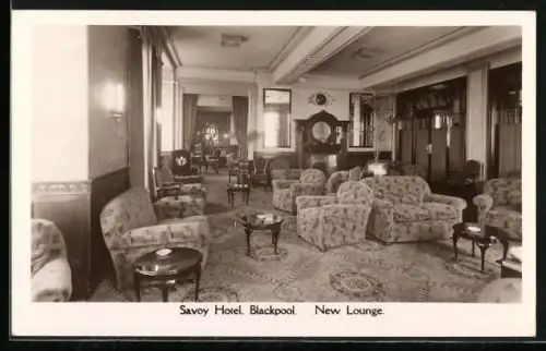 AK Blackpool, Savoy Hotel, New Lounge