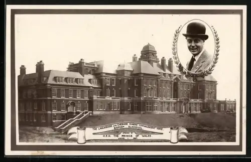 AK Blackpool, The Lancashire and Cheshire Miners Convalescent Home, Opened by the Prince of Wales in 1927