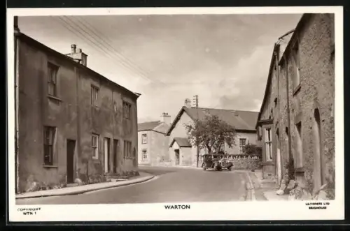 AK Warton, Street scene with residential houses