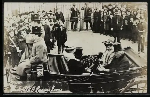 AK Burnley, Visit of H.R.H. Princess Louise 1905