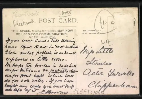 AK Fleetwood, Street scene with residential houses