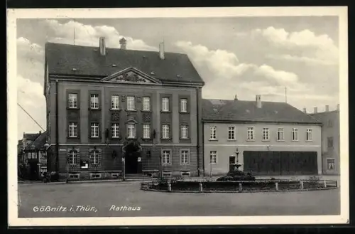 AK Gössnitz i. Thür., Rathaus