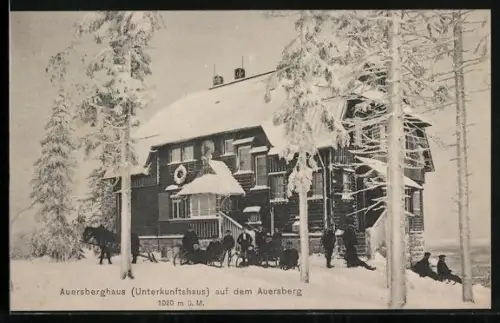 AK Auersberg, Gasthof Auersberghaus