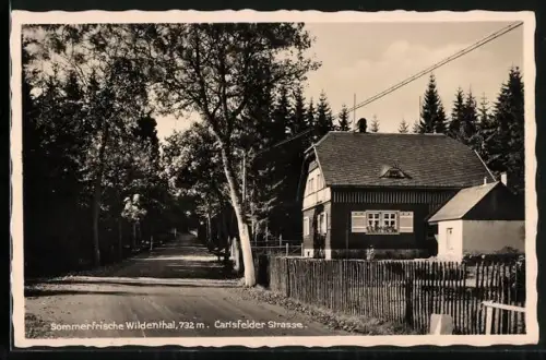 AK Wildenthal, Carlsfelder Strasse