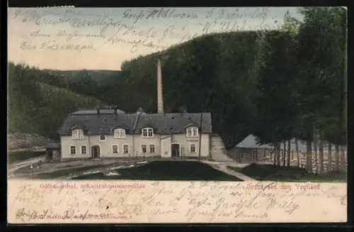 AK Göltzschthal /Vogtland, Schwarzhammermühle