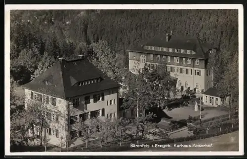 AK Bärenfels i. Erzgeb., Kurhaus Kaiserhof