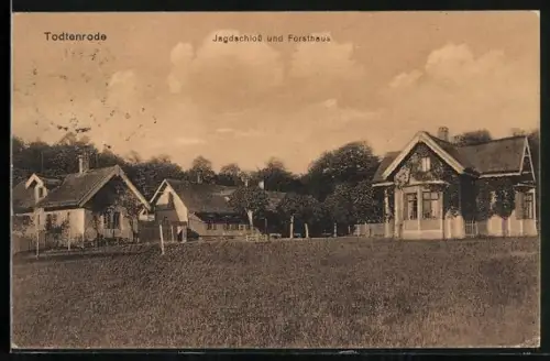 AK Todtenrode, Jagdschloss und Forsthaus