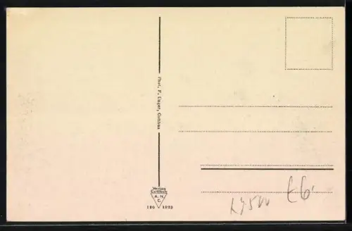 AK Cottbus, Rathaus, Marktplatz