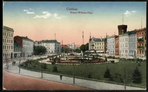 AK Cottbus, Kaiser-Wilhelm-Platz