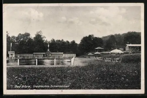 AK Bad Bibra, Städtisches Schwimmbad