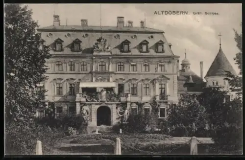 AK Altdöbern, Gräfliches Schloss