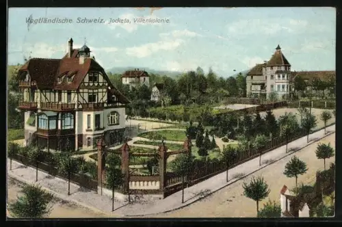 AK Jocketa /Vogtländische Schweiz, Villenkolonie
