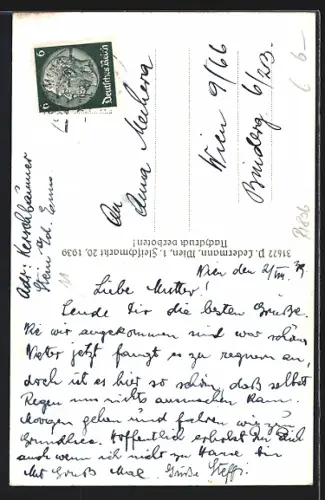 AK Gröbming /Steiermark, Ortschaft mit Stoderzinken