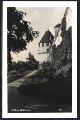 AK Hollenegg, Schloss mit Parkweg