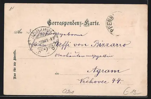 AK Kapfenberg, Ortsansicht mit der Kirche