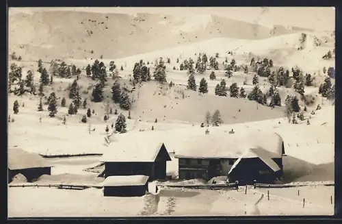 AK Turrach, Turracherhöhe, Gasthof Seewirt H. Brandstätter im Winter