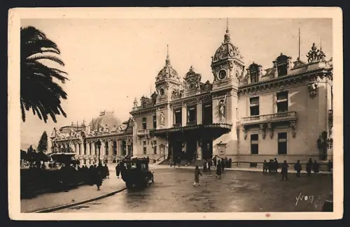 AK Cote D`Azur /Monte-Carlo, Facade du Casino