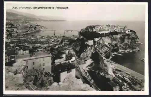 AK Monaco, Vue générale de la Principauté