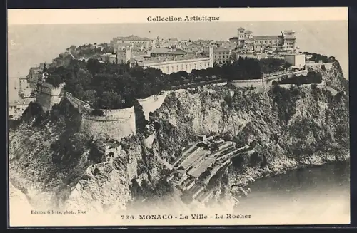 AK Monaco, La Ville, Le Rocher