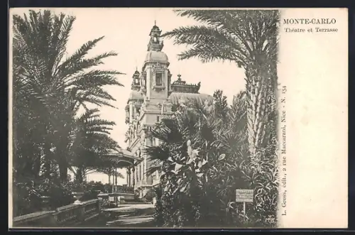 AK Monte-Carlo, Théatre et Terrasse