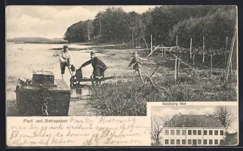 AK Satrupskov, Parti ved Satrupskov, Sandbjerg Slot