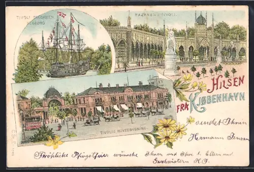 AK Kjobenhavn, Tivolis Hovedbygning, Bazaren i Tivoli