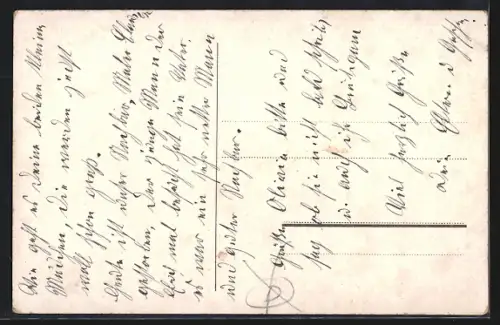 AK Sonderburg, Jungfernstieg mit Kirche