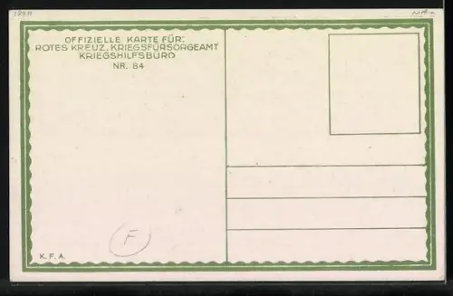 AK Soldat teilt sein Mittagessen mit einem kleinen Mädchen, Deutsche Besetzung, Rotes Kreuz