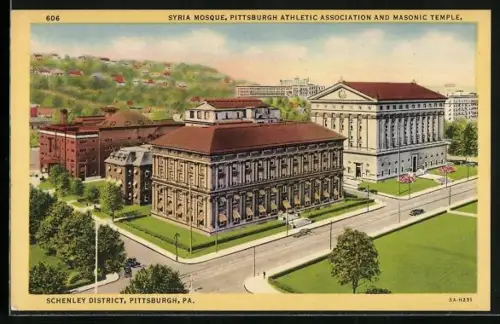 AK Pittsburgh, PA, Syria Mouse, Athletic Association and Masonic Temple