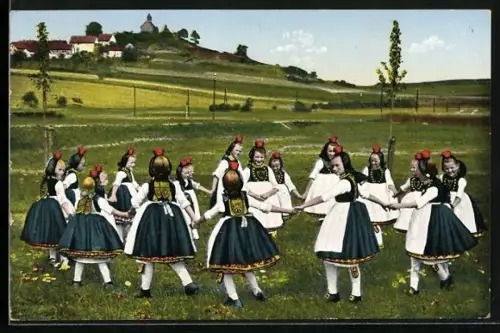 AK Hessische Trachten, Schwälmer Ringelreihen