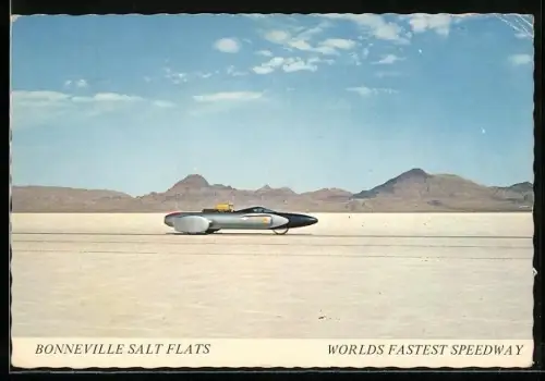 AK Bonneville Salt Flats, World`s fastest speedway, Autorennen