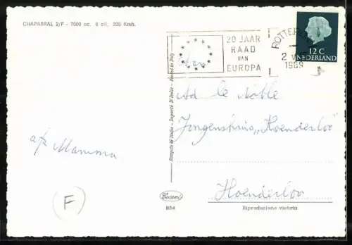 AK Autorennen, Chaparral 2 /F Startnummer 1