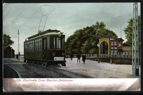 AK Sloterdijk, Electrische Tram Haarlem-Amsterdam