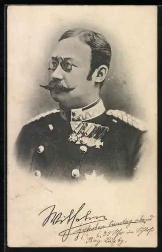 AK Grossherzog Wilhelm von Luxemburg