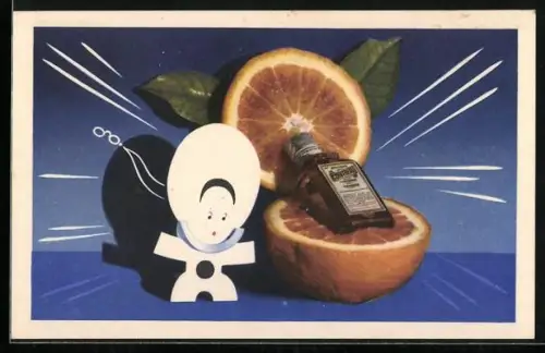 AK Reklame für Liqueur Cointreau